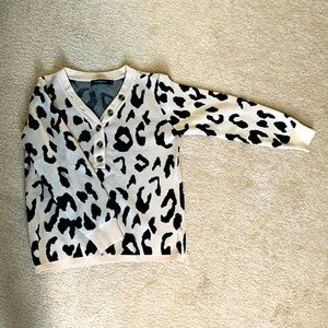 Merokeety Leopard Sweater